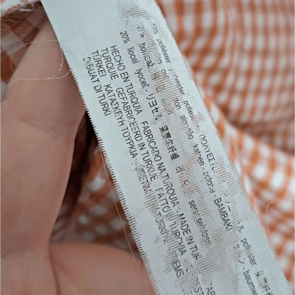 Zara Blogger Favorite Pretty Picnic Midi Dress size Small - Picture 8 of 8